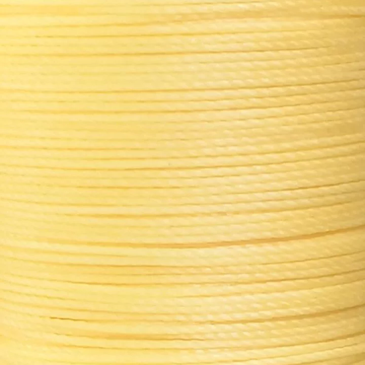 Light Yellow WeiXin waxed polyester thread
