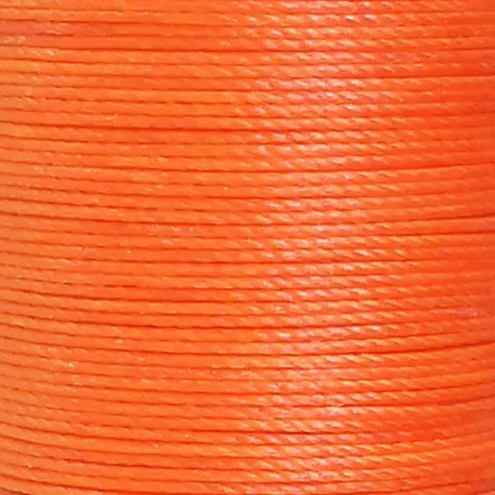 Orange WeiXin waxed polyester thread