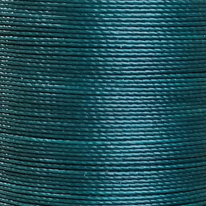 Peacock Blue WeiXin waxed polyester thread