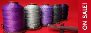 Denim Blue WeiXin waxed polyester thread – Threads of MeiSi