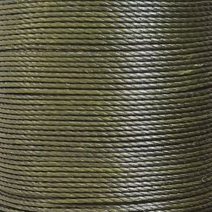 Army Green WeiXin waxed polyester thread