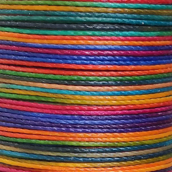 Colourful WeiXin waxed polyester thread