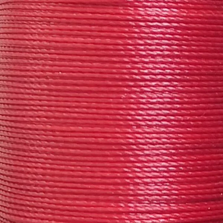 Messi Red Thread Dark Red WeiXin waxed polyester thread – Threads of MeiSi