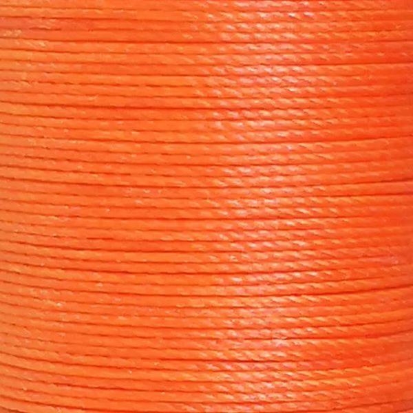 Orange WeiXin waxed polyester thread