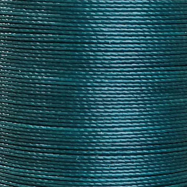 Peacock Blue WeiXin waxed polyester thread