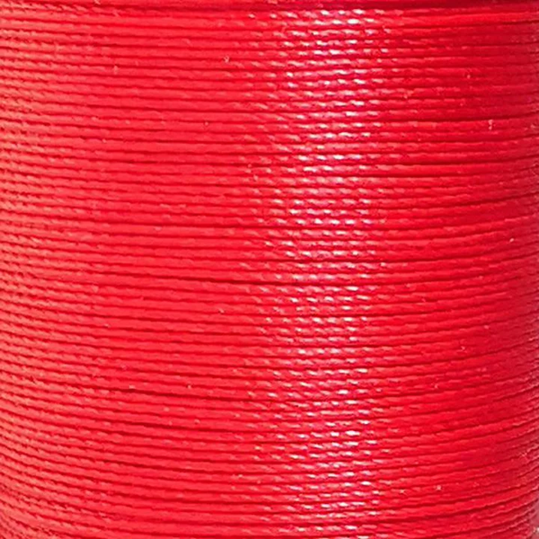 Red WeiXin waxed polyester thread