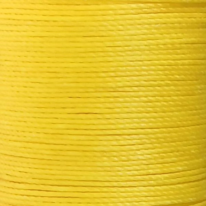 Bright Yellow WeiXin waxed polyester thread